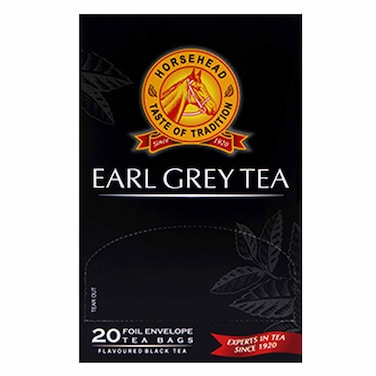 Horse Head Earl Grey Tea 20 Foil Bags