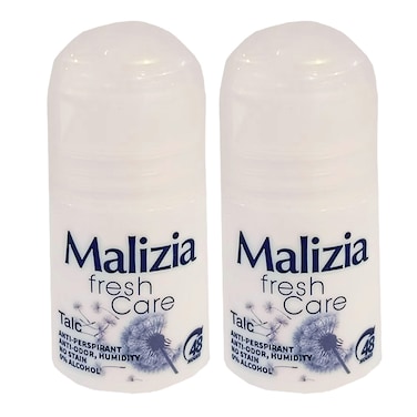 Malizia Women Roll On Talc 2X50ML