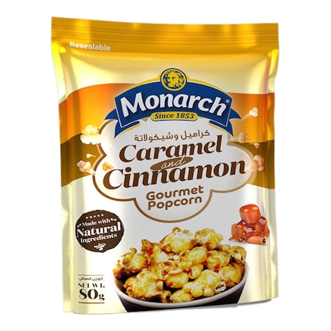 Monarch Popcorn Cinamon Caramel 80GR Online | Carrefour Lebanon