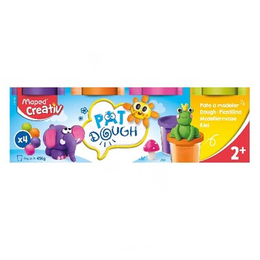 Dough Pot X4 Fancy Early Age Creative