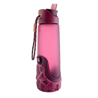 Water Bottle Adults Burgandy 24OZ