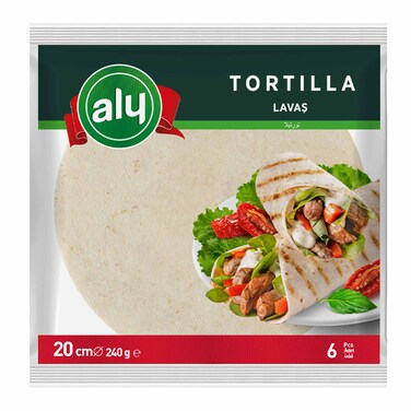 Aly Flour Tortilla 20CM 6Pieces