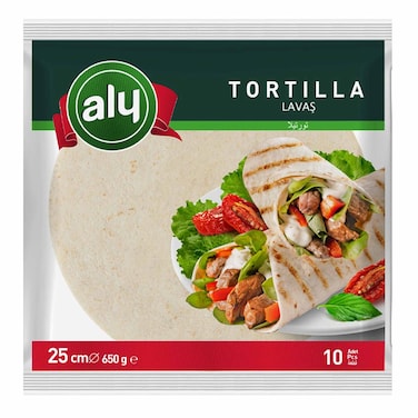 Aly Flour Tortilla 25CM 10Pieces