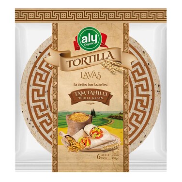 Aly Whole Grain Tortilla 25CM 6Pieces
