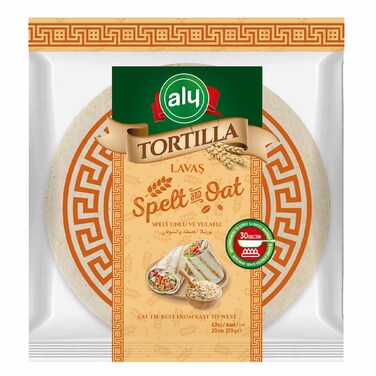 Aly Spelt And Oat Tortilla 20CM 6Pieces