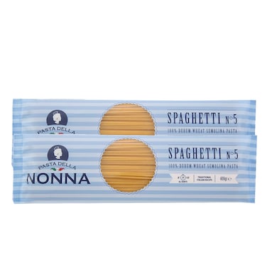 Della Nona Spaghetti Pasta N5 2X400GR