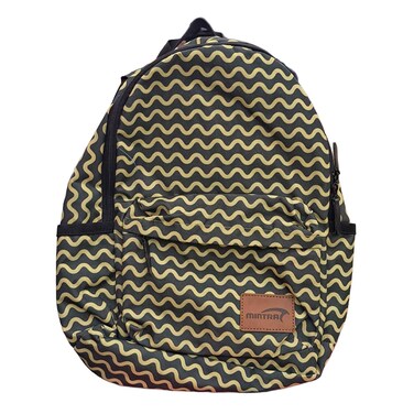 Mint Printed School Bag 15L