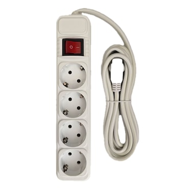 Rallonge 4 Outlet Socket 3M 1800W16 A