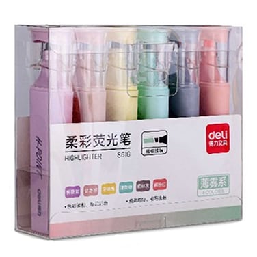 VAL.DELI HIGHLIGHTER 6COL