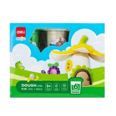 VAL.DELI DOUGH SCENTED 6 COLORS X 2