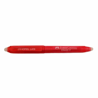 Faber Castle Erasable Gel Roller 0.7MM Red