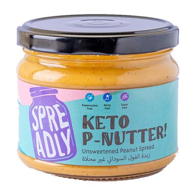 Spreadly Keto Pnt Buter Spread 255GR