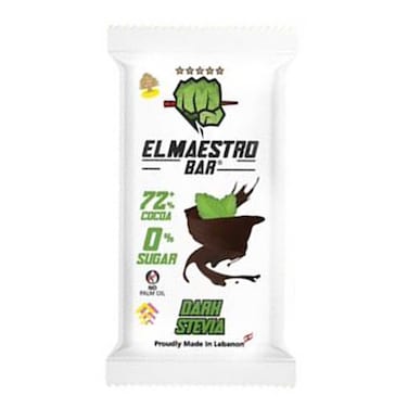 El Maestro Bar Dark Stevia 60GR