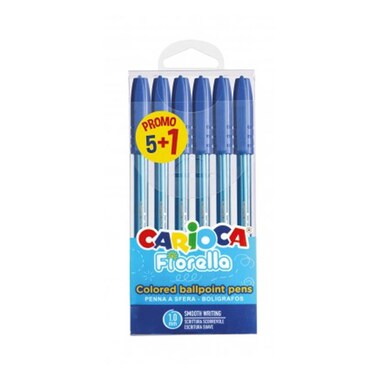Carioca Fiorella Blue Set Of 6