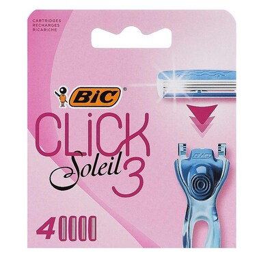 Bic Soleil Click 3 Cartige 4 Blisters