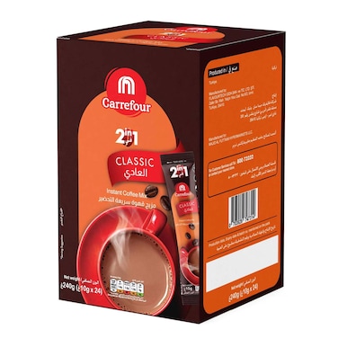 Carrefour 2In1 Stick Box 24X10GR