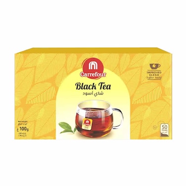 Carrefour 50 Black Tea Bags