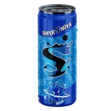 Supernova Carbonated Blue Nova 250ML