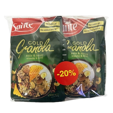 Sante Granola Gold And Nut 350GR X2