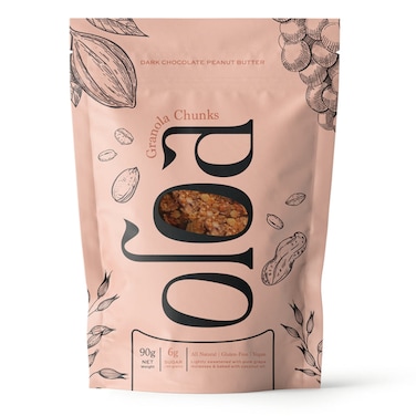 Oloa Dark Chocolate Peanut Butter Granola Chunks 90GR