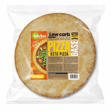 Balviten Gluten Free Low Carb Keto Pizza Base 150GR