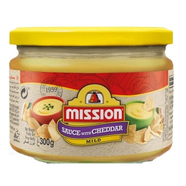 Mission Sauce With Cheddar Mild 300GR