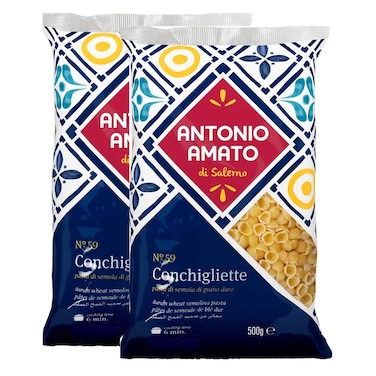 Antonio Amato Pasta Conchigliette 2X500GR