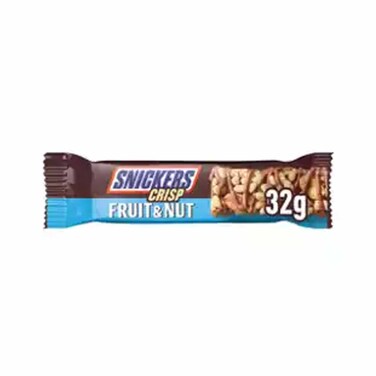 Snickers Crisp Fruits And Nuts Chocolate Bar 32GR