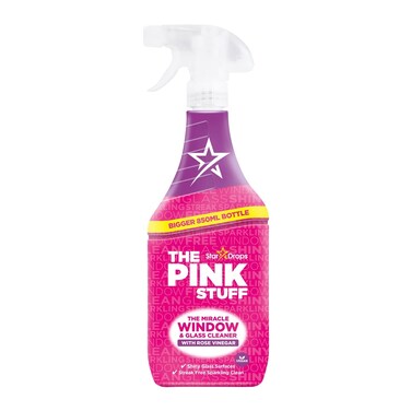 Pink Stuff Glass Cleaner Rose Vinegar 850ML