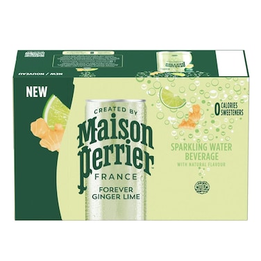 Maison Perrier Ginger Lime 10X250ML
