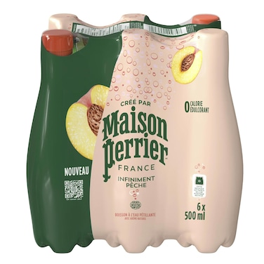 Maison Perrier Pet Peach 6X500ML