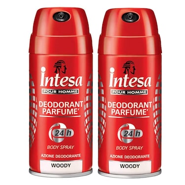 Intesa Men Deodorant Woody 2x150ML