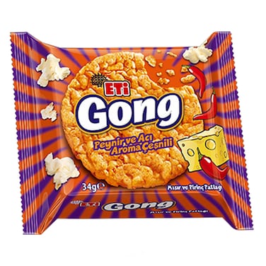 Eti Gong Spicy Cheese 34GR