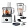 Braun White Food Processor With Blender 8in1 1.8L 750W FP0132WH