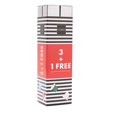 Corso Capsules Nespresso Silver 10X5.5GR 3+1 FREE