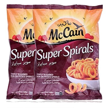 Mc Cain Super Spiral Potato 2X750GR