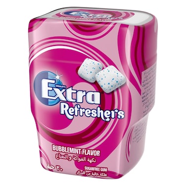 Extra Gum Refresher Bubblemint 30 Pieces