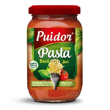 Puidor Pasta Sauce Basil 600GR