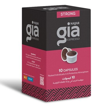 Najjar Gia Espresso Capsule Strong 70GR