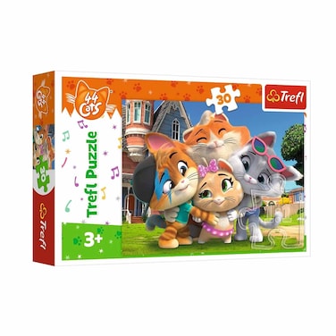 Puzzle 30 Cats In The Land