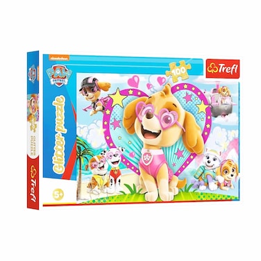 Puzzles 100 Giltter In Glow Sky