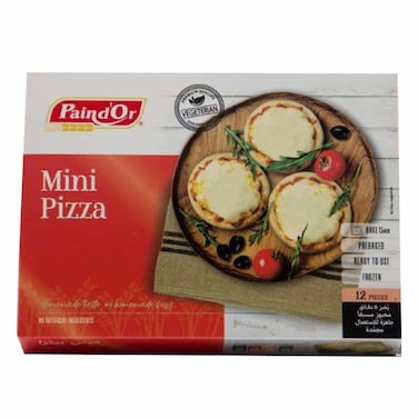 Pain D'Or Frozen Mini Pizza 12Pieces