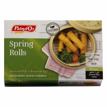 Pain D'Or Frozen Spring Rolls 6Pieces