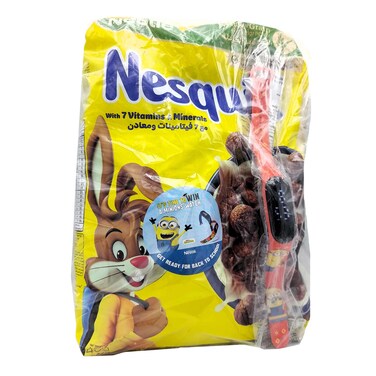 Nesquik 7 Vitamins Cereal 450GR + Minions Watch Free