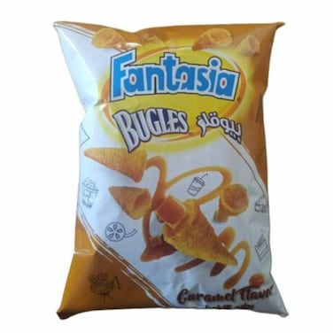 Fantasia Bugles Caramel 105GR