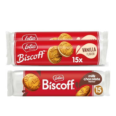 Lotus Biscoff Biscuit Vanilla 150GR+ Chocolate 2+1 Free