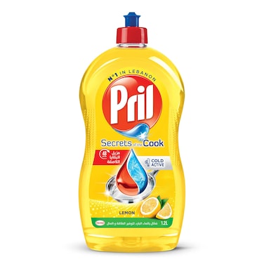 
Pril Cold Active Dishwashing Liquid Lemon 1.2L