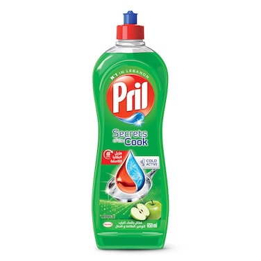 
Pril Cold Active Dishwashing Liquid Apple 650ML
