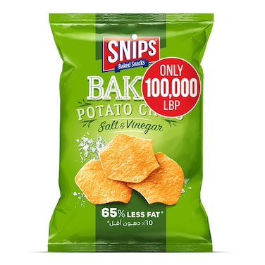Snips Chips Salt And Vinegar 165GR