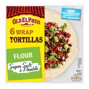 Old El Paso Tortilla Wraps 350GR